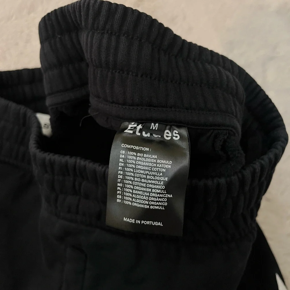 Etudes Studio Black Tempera Europa Lounge Pants